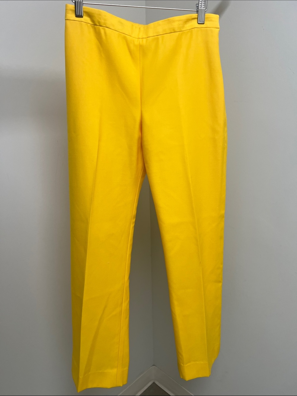 Todoruk Bright Yellow Dress Pants - Clean Tailored Finish